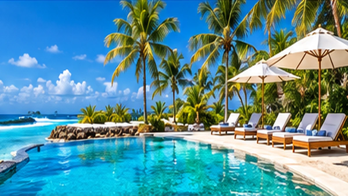 All inclusive resort inspiration in Maldives