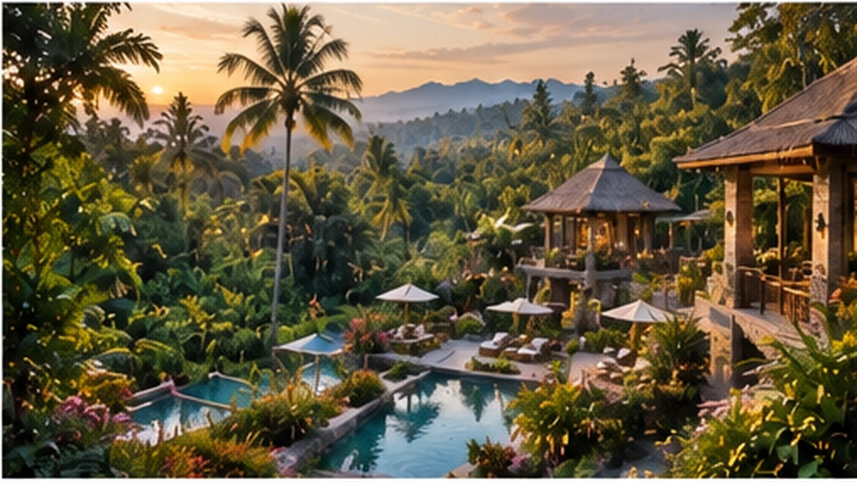 Anantara resorts inspired Bali retreat surrounded by tropical gardens