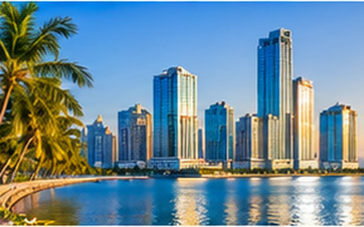 Panama City Panama skyline travel destination