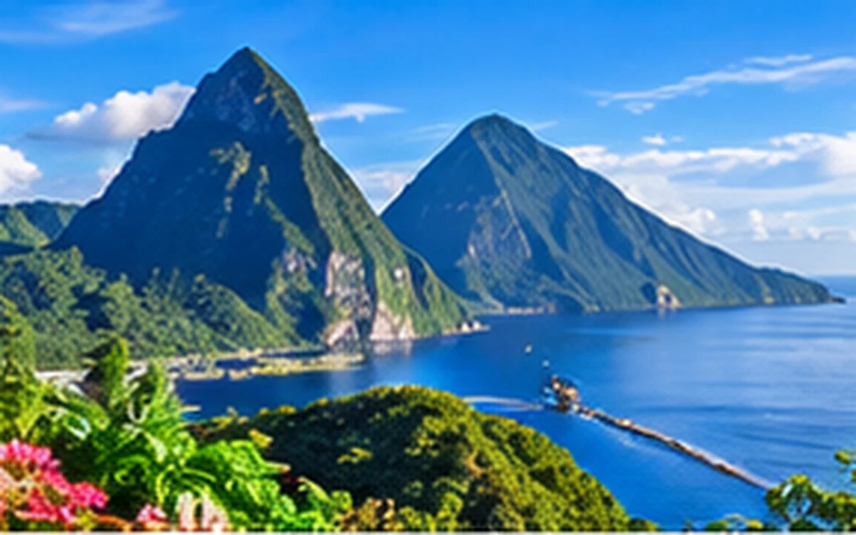 St Lucia Pitons romantic island getaway