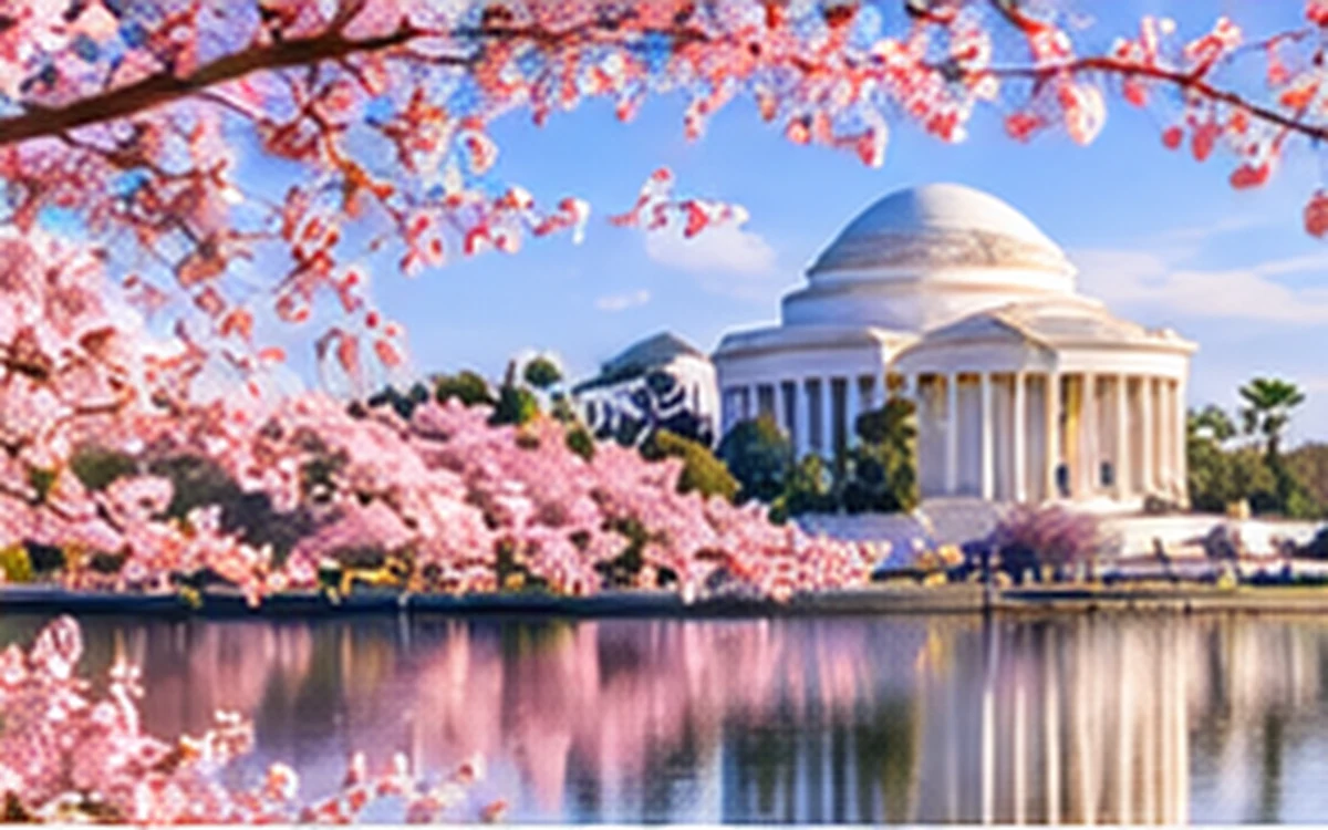 Washington DC cherry blossoms spring travel destination