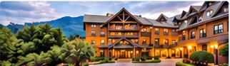 Smoky Mountains resort destination inspiration image