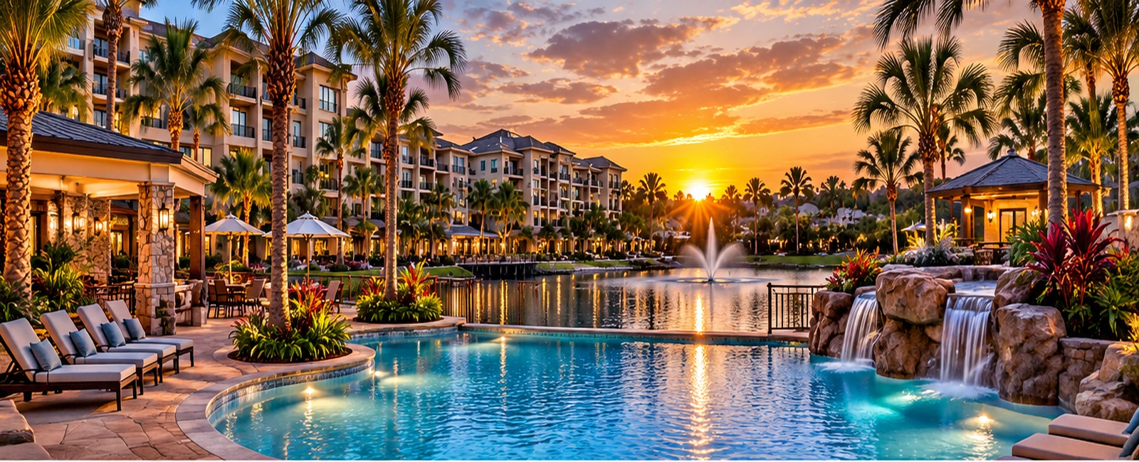 Sheraton Vacation Club resort pool and villas